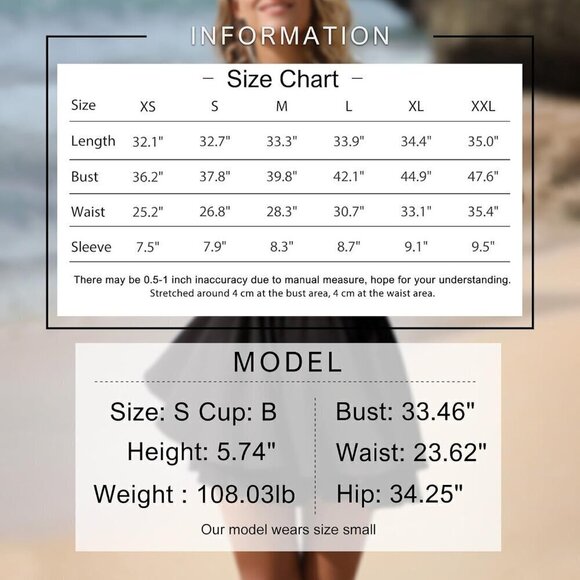 Women's Black Summer Ruffle Short Sleeve Tie Back Romper Dress Short Jumpsuits - Picture 6 of 6